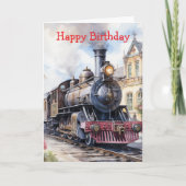 Scenic Landscape a Victorian Train カード (正面)