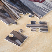 Scenic Landscape a Victorian Train ジグソーパズル (側面)