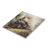 Scenic Landscape a Victorian Train タイル (側面)