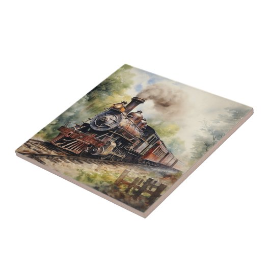 Scenic Landscape a Victorian Train タイル (側面)