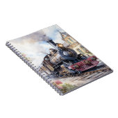 Scenic Landscape a Victorian Train ノートブック (右側)