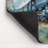Scenic Landscape a Victorian Train マウスパッド (コーナー)