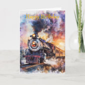 Scenic Landscape with Train カード (正面)