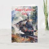 Scenic Landscape with Train カード (正面)