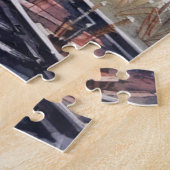 Scenic Landscape with Train ジグソーパズル (側面)