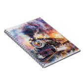 Scenic Landscape with Train ノートブック (右側)