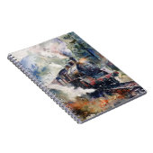 Scenic Landscape with Train ノートブック (右側)