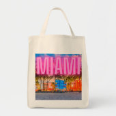 Scenic Neon Miami Waterfront  トートバッグ (正面)