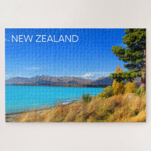 Scenic New Zealand Lake ジグソーパズル