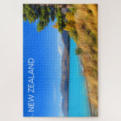 Scenic New Zealand Lake ジグソーパズル (縦)