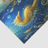 Scenic Ocean Seaweed, Seahorses & Anchor Decoupage 薄葉紙 (詳細)