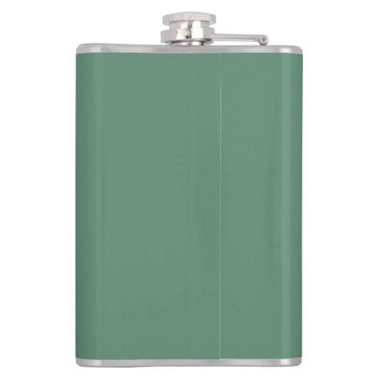 Scenic Rhode Island Retro Silhouette  フラスク (裏面)