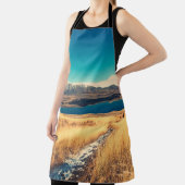 Scenic view in Mt. John summit view point,  Lake T エプロン (インサイチュ)