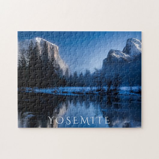 Scenic Yosemite in Winter  ジグソーパズル (横)