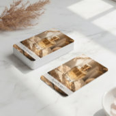 Scented Perfume Fragrance Shop Photo QR Code  名刺