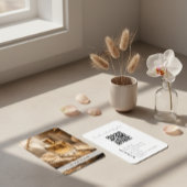 Scented Perfume Fragrance Shop Photo QR Code  名刺