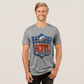 SCFFL 2025 - ロゴ 3D トライブレンドTシャツ (正面全面)