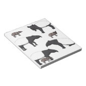 Schabrackentapir Auswahl ノートパッド (アングル)