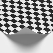 Schachbrettmuster ラッピングペーパー (角)