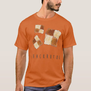 Schackrutor chessboardsスウェーデンのfika fika cookies tシャツ