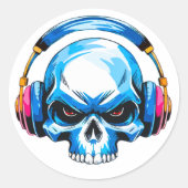 Schädel ラウンドシール (正面)