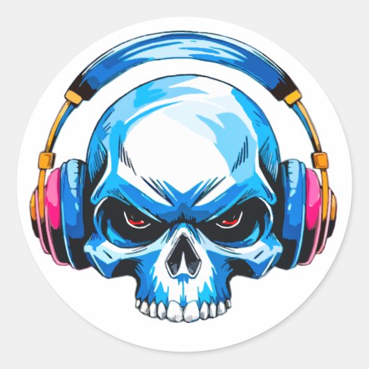 Schädel ラウンドシール (正面)