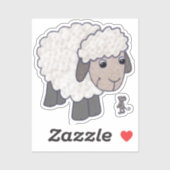 Schaf mit Maus シール (シート)