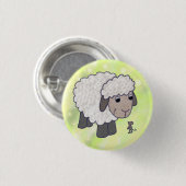 Schaf mit Maus 缶バッジ (正面&裏面)