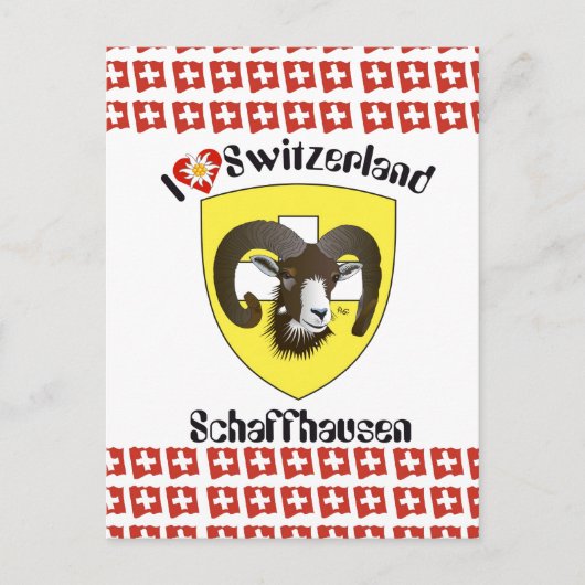 Schaffhausen Schweiz Postkarte ポストカード (正面)