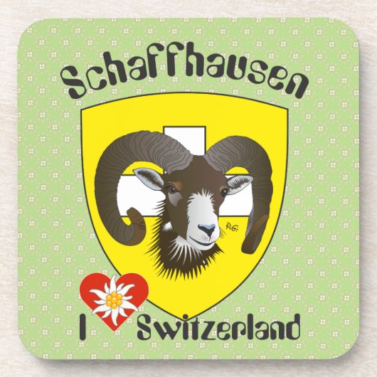 Schaffhausen - Schweiz - Suisse - Svizzera コースター (正面)
