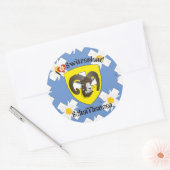 Schaffhausen Schweiz Suisse Svizzera Aufkleber ラウンドシール (封筒)