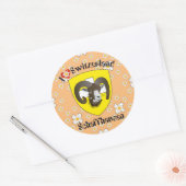 Schaffhausen Schweiz Suisse Svizzera Aufkleber ラウンドシール (封筒)