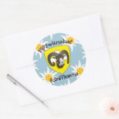 Schaffhausen Schweiz Suisse Svizzera Aufkleber ラウンドシール (封筒)