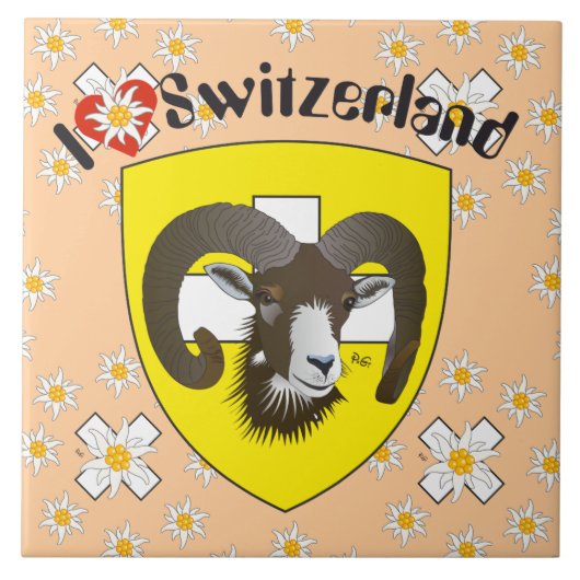 Schaffhausen - Schweiz - Suisse - Svizzera Fliese タイル (正面)