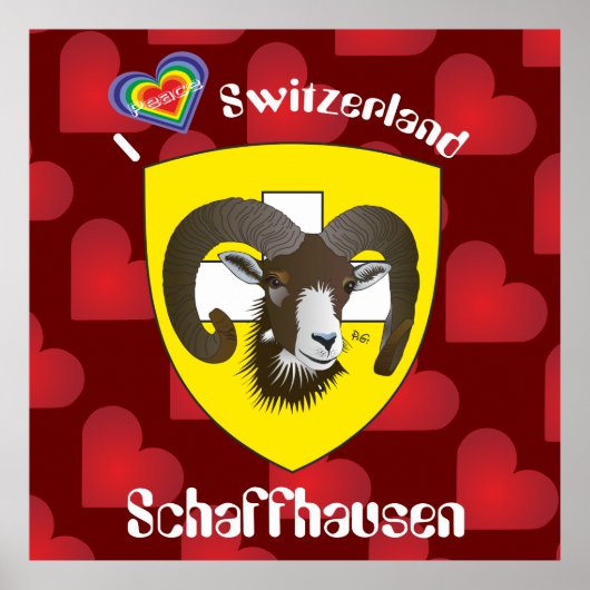 Schaffhausen - Schweiz - Suisse - Svizzera Poster ポスター (正面)
