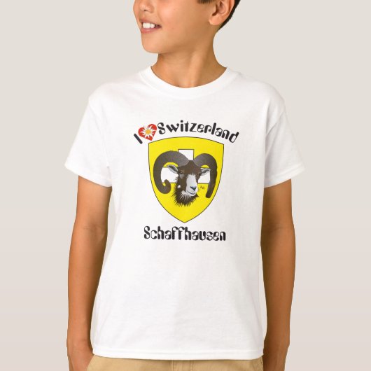 Schaffhausen Schweiz Suisse Svizzera T-Shirt Tシャツ (正面)