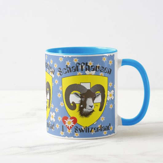 Schaffhausen - Schweiz - Suisse - Svizzera Tasse マグカップ (右)