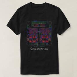 Schaltplan "Schlachtplan" Elektronik PCB Platine Tシャツ