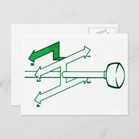 Schaltplan vykort ポストカード (正面/裏面)