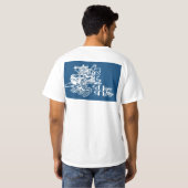 Schapeのベルト寄せKustoms Tシャツ (裏面フル)