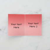 Schattige kat op laptop verjaardags カード (内部)