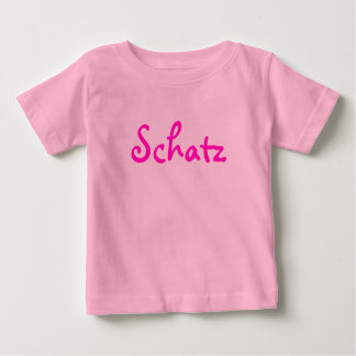 Schatz – ドイツ語for Sweetheart ベビーTシャツ