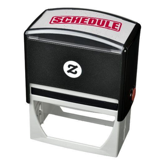 Schedule - 自動浸透印(ビジネス&オフィス用スタンプ) セルフインキングスタンプ (商品)