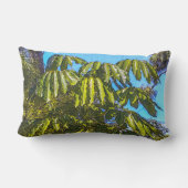 Schefflera Umbrellas Lumbar Pillow ランバークッション (裏面)