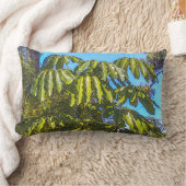 Schefflera Umbrellas Lumbar Pillow ランバークッション (ブランケット)