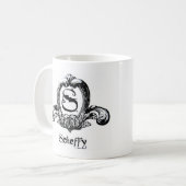 ScheffyのマグのFluer Dy Lys コーヒーマグカップ (正面左)