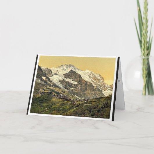 ScheideggのホテルJungfrau、Bernese Oberland、Switz シーズンカード (正面)