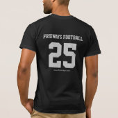 Scheitel FWFL T-shirt schwarz Tシャツ (裏面)