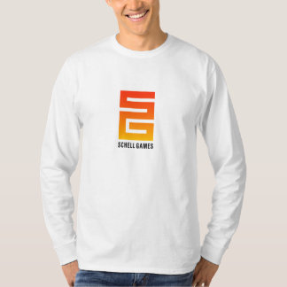 Schellのゲームの長袖のワイシャツ Tシャツ