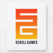 Schellのゲーム マウスパッド (正面)
